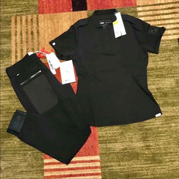 NWT FIGS Jedi Tailored Scrub Top Star Wars - Picture 5 of 8